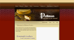 Desktop Screenshot of pellmanfoods.com