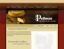 Tablet Screenshot of pellmanfoods.com